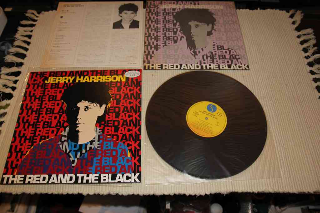 JERRY HARRISON - THE RED AND THE BLACK - JAPAN PROMO